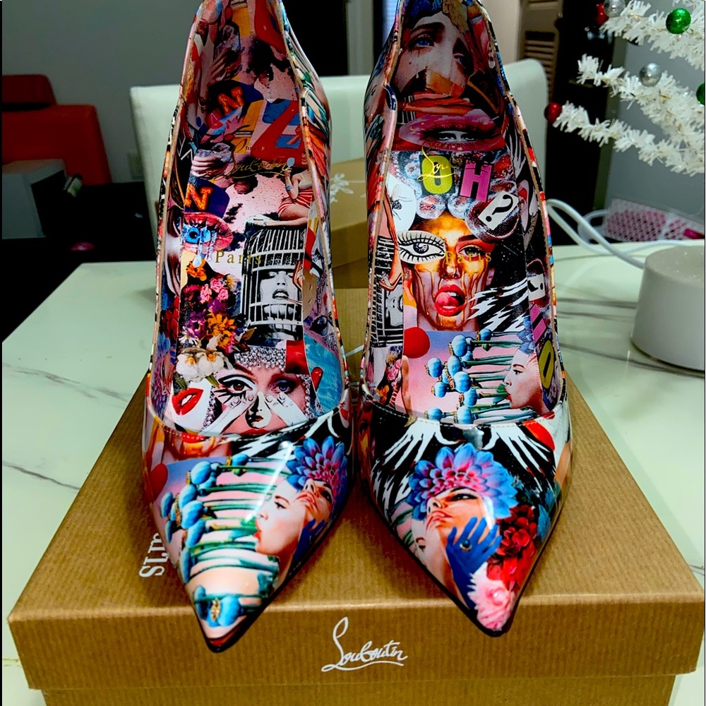 Christian Louboutin only worn once limited edition